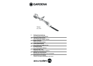 Bedienungsanleitung Gardena THS 42 Heckenschere