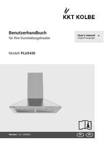 Bedienungsanleitung KKT Kolbe PLUS430 Dunstabzugshaube