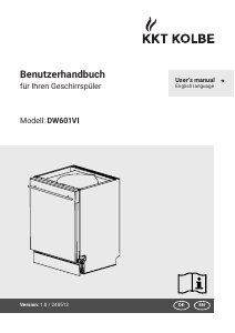 Manual KKT Kolbe DW601VI Dishwasher