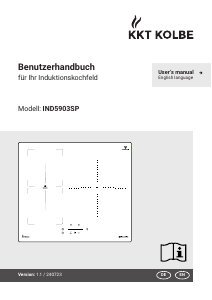 Bedienungsanleitung KKT Kolbe IND5903SP Kochfeld