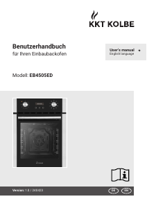 Manual KKT Kolbe EB4505ED Oven