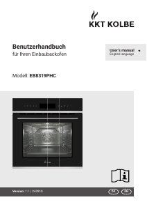 Manual KKT Kolbe EB8319PHC Oven