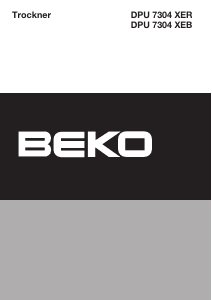 Bedienungsanleitung BEKO DPU 7304 XER Trockner