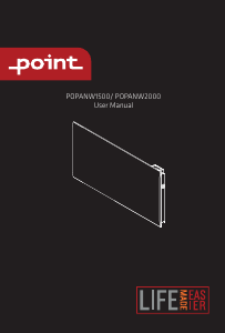 Handleiding Point POPANW1500 Kachel