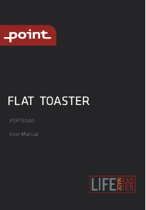 Käyttöohje Point POFT5000 Paahdin