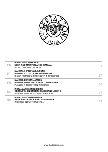 Handleiding Bertazzoni P784I1M30NVS Kookplaat