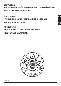 Bruksanvisning Bertazzoni F6011HERVPTNE/23 Ugn