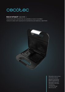 Mode d’emploi Cecotec RocknToast Square + Grill
