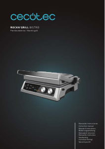 Mode d’emploi Cecotec RocknGrill Bistro Grill