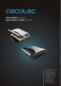 Bedienungsanleitung Cecotec Rock’nGrill 1000 W Kontaktgrill