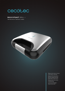 Mode d’emploi Cecotec RocknToast Grill + Grill