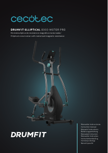 Mode d’emploi Cecotec Drumfit Elliptical 8000 Motor Pro Vélo elliptique