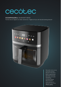 Manual de uso Cecotec Cecofry&Grill Duoheat 8000 Freidora