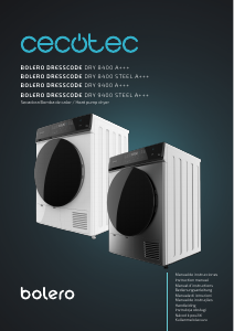 Manuale Cecotec Bolero DressCode Dry 8400 Steel A+++ Asciugatrice