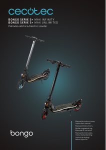 Mode d’emploi Cecotec Bongo Serie S+ Max Infinity Trottinette électrique