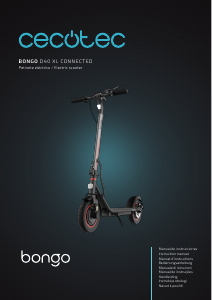 Mode d’emploi Cecotec Bongo D40 XL Connected Trottinette électrique