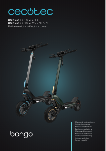 Mode d’emploi Cecotec Bongo Z City Trottinette électrique