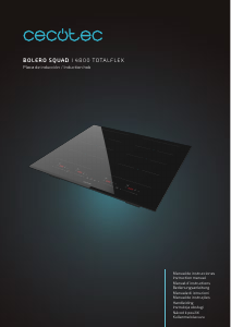 Mode d’emploi Cecotec Bolero Squad I 4800 TotalFlex Table de cuisson
