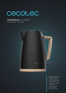 Handleiding Cecotec ThermoSense 200 Woody Waterkoker