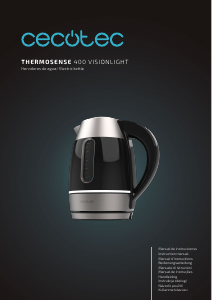 Handleiding Cecotec Thermosense 400 VisionLight Waterkoker