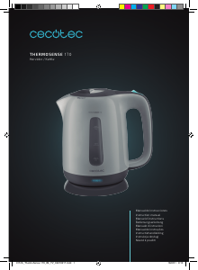 Handleiding Cecotec ThermoSense 170 Waterkoker