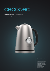 Handleiding Cecotec Thermosense 620 Vintage Waterkoker