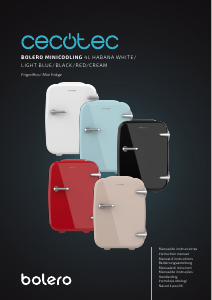 Bedienungsanleitung Cecotec Bolero MiniCooling 4L Habana Light Blue Kühlschrank