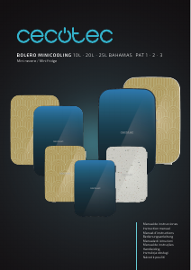 Manuale Cecotec Bolero MiniCooling 20L Bahamas Pat 1 Frigorifero
