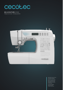 Mode d’emploi Cecotec BelleCouture 21500 Machine à coudre