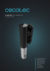 Handleiding Cecotec SlowVide 1000 Connected Sous-vide stick