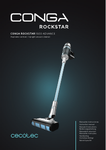 Manual de uso Cecotec Conga Rockstar 1600 Advance Aspirador