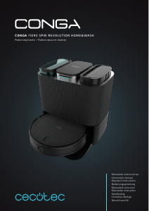 Manual Cecotec Conga 11090 Spin Revolution Home&Wash M Vacuum Cleaner