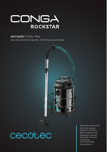 Bedienungsanleitung Cecotec Conga Rockstar Wet & Dry Steel Max Pro Staubsauger