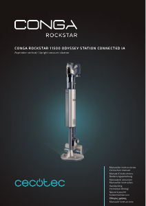 Εγχειρίδιο Cecotec Conga Rockstar 11500 Odyssey Station Connected IA Ηλεκτρική σκούπα