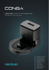 Manual de uso Cecotec Conga 8490 Ultimate Ultra Power Home Aspirador