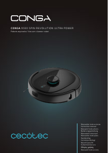 Manual Cecotec Conga 9590 Spin Revolution Ultra Power Vacuum Cleaner