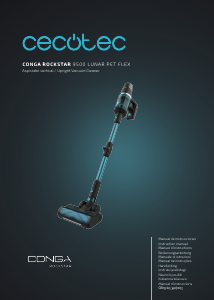 Manual Cecotec Conga Rockstar 9500 Lunar Pet Flex Vacuum Cleaner