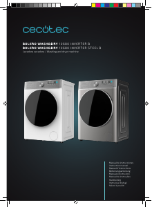 Bedienungsanleitung Cecotec Bolero Wash&Dry 10680 Inverter B Waschtrockner