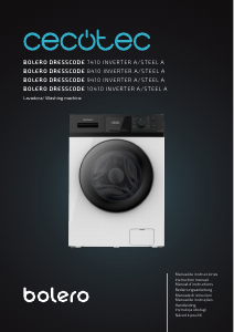 Handleiding Cecotec Bolero DressCode 10410 Inverter Steel A Wasmachine