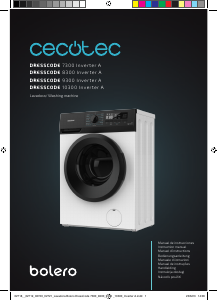 Handleiding Cecotec Bolero DressCode 10300 Inverter A Wasmachine