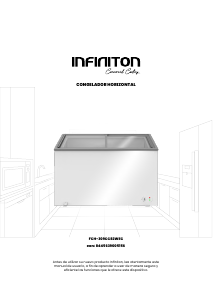 Manual de uso Infiniton FCH-309CC82WEC Congelador