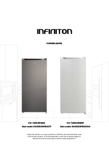 Handleiding Infiniton CV-140L25WEP Vriezer