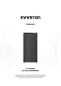 Manual de uso Infiniton CV-140L25DEV Congelador