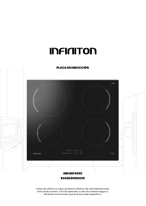 Manual de uso Infiniton IND4N74G29 Placa