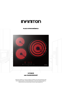 Manual de uso Infiniton VIT3SN30 Placa