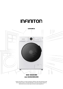 Manual de uso Infiniton WSD-G8A6D4BN Lavasecadora