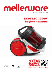 Manual de uso Mellerware 31120A Innovac Aspirador