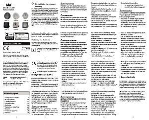 Handleiding Krontaler TC2301-s Wekker
