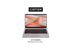 Handleiding Cepter CBYTE14N8256 Laptop