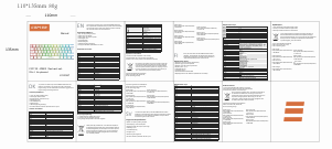 Käyttöohje Cepter 1222987 Amber Näppäimistö
